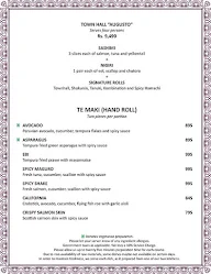 Townhall Restaurant menu 2