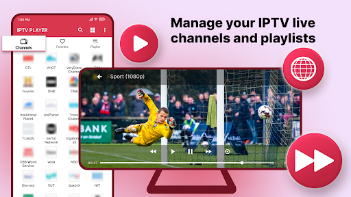 Screenshot IPTV PLAYER