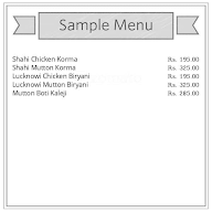 Lazeez E Lucknow menu 1