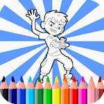 Cover Image of Download Coloring Pages For Ben Ten Alines 2.0 APK