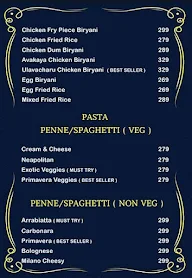 Shore Front Resort menu 6