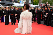 Viola Davis attends the red carpet during the Cannes film festival. 