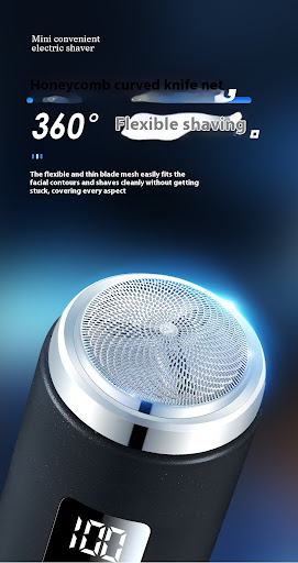 Title 5, Mini Mens Electric Shaver With Power Display. ...