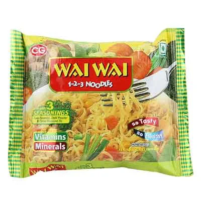 Wai Wai 123 Veg Noodles 70 Gm