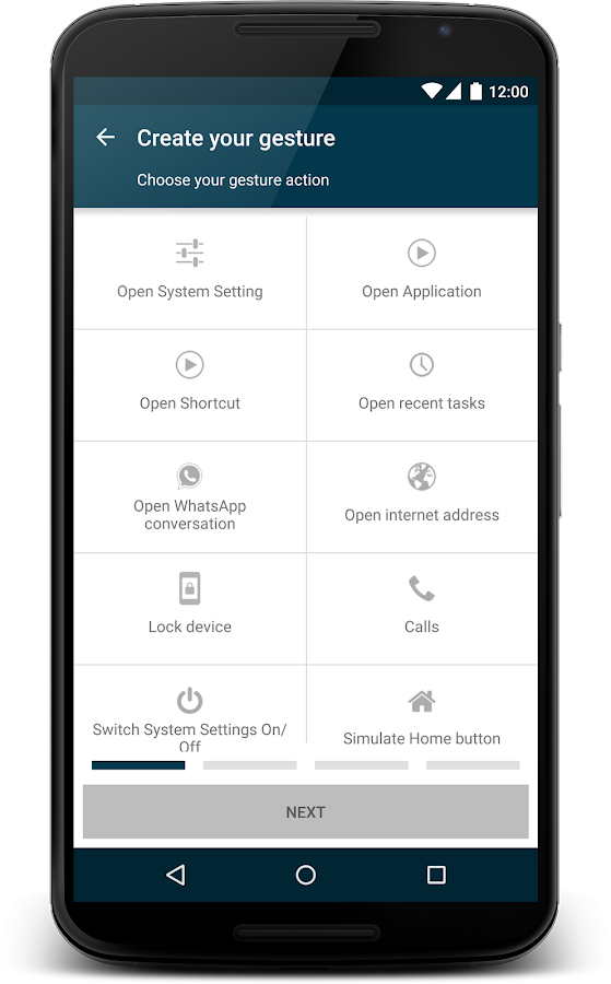    Finger Gesture Launcher- screenshot  