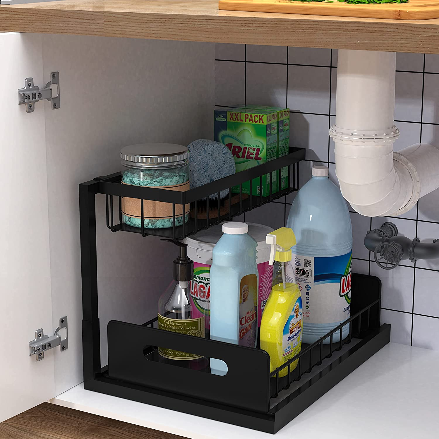 under sink organizer