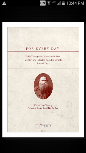 Leo Tolstoy. A Demo of vBOOK