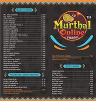 Murthal Online menu 1