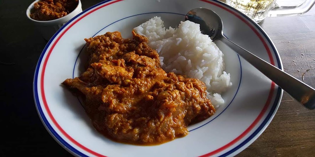 グルテンフリーカレー 盛り付け