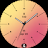 Analog Peach Watch Face icon