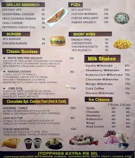 Chocolake menu 3