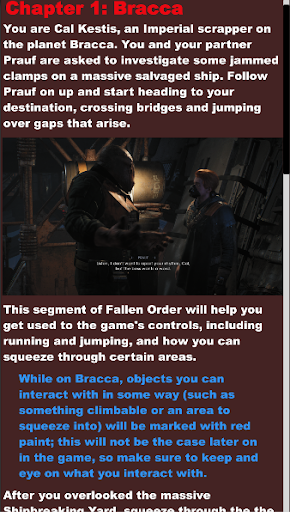 Guide for SWars 2020 Walkthrough