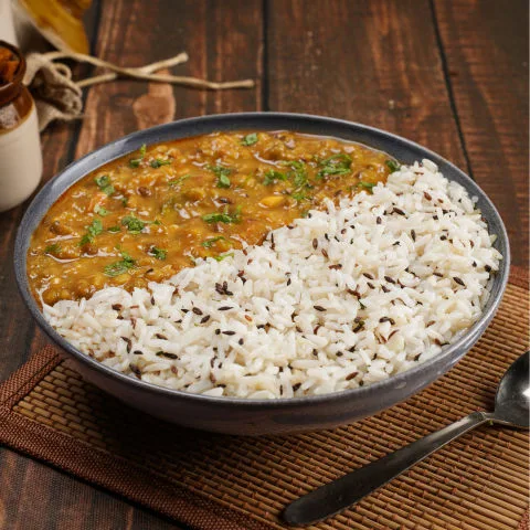 Dal Panchmel Chawal