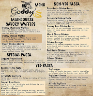 Goddy's Cafe menu 7