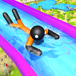 Cover Image of डाउनलोड Water Slide Stickman Fun Park 1.4 APK