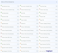 Fine Shawarma menu 1