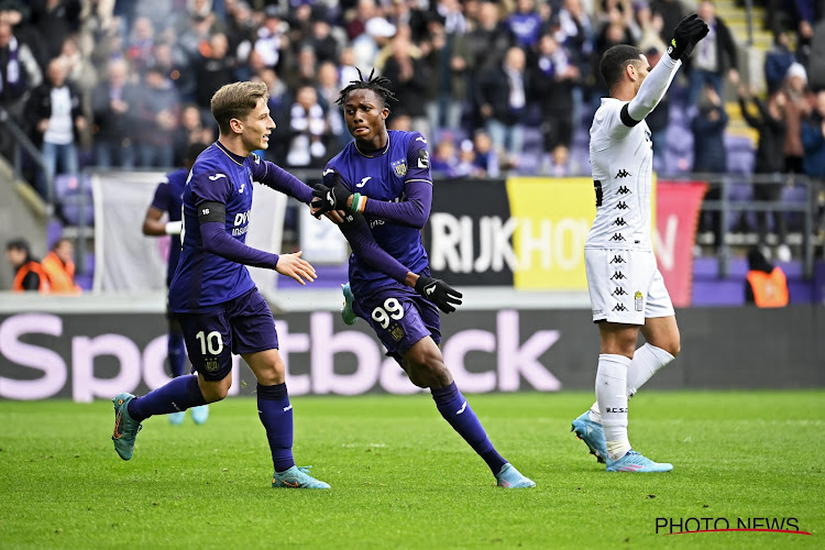 Anderlecht "n'a pas pensé" au résultat de Gand : "Mais on a entendu le bruit à l'avenue Théo Verbeeck"