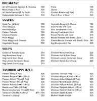 Lonavala Town menu 1