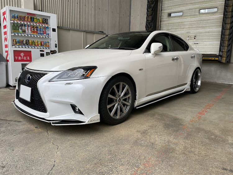 ISのworkwheels・ホイール入院中・エアーMax・どっかに干渉中・スタッドレスタイヤに関するカスタム事例の投稿画像1枚目