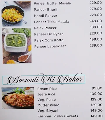 Daawat Restaurant menu 