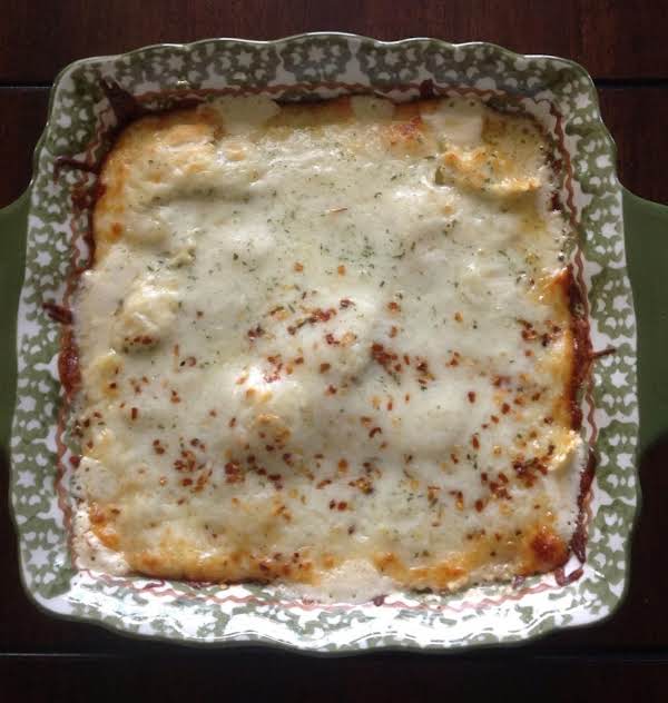 Ravioli - Spinach - Alfredo Bake - Cass's_image