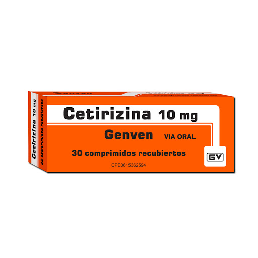 //Cetirizina 10mg 30comprimidos Genven undefined