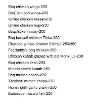 Fat Daddy's Grill House menu 2