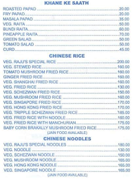 Raju's Kitchen-Kandivali (West) menu 8