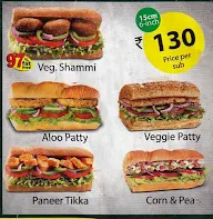 Subway menu 2