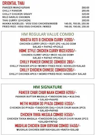 Heera Mahal menu 2
