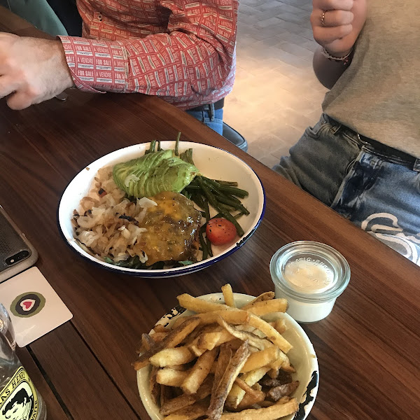 Gluten-Free Fries at Burgerlich Gänsemarkt