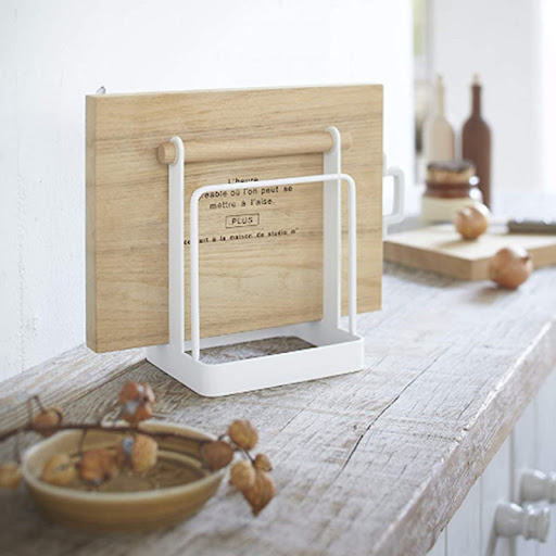 Title 1, Japanese Chopping Board Draining Storage Rack —...