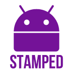 Stamped Purple Icons Apk