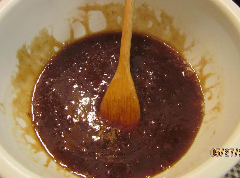 Mixed The Sugar, Brown Sugar, Eggs And Oil With A Wooden Spoon In A Medium-sized Mixing Bowl. 5/27/13