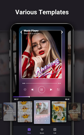 Screenshot Video Maker Music Video Editor