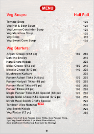 Kurries & Breads Restaurant menu 1