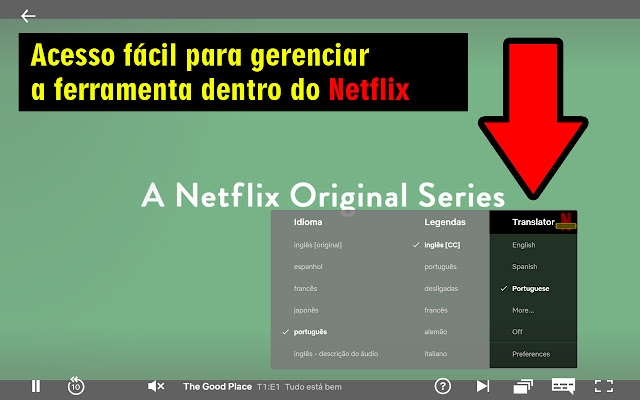 Practice Flix - Aprenda idiomas com o netflix