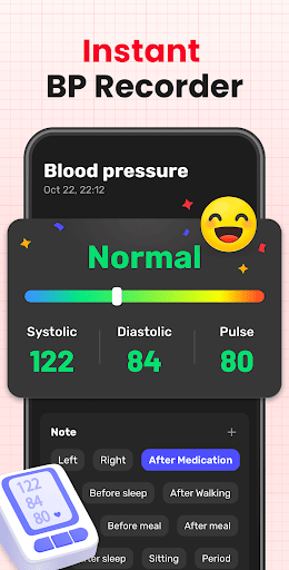 Screenshot Heart Rate: Blood Pressure App