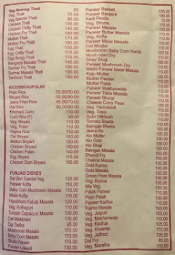 Hotel Sai Shri menu 2