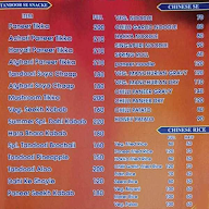 Shyam Restaurant And Sweets menu 2