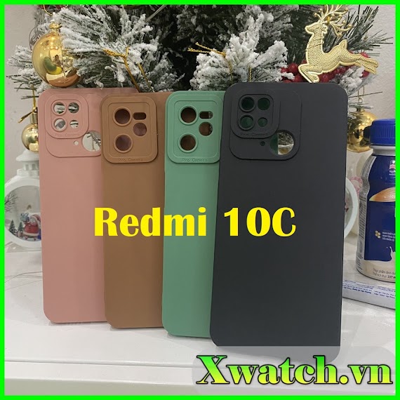 Redmi 10C _ Ốp Lưng Dẻo Màu Xiaomi Redmi 10C K30 K30 Pro K50 K50 Pro K50 Gaming Có Gờ Bảo Vệ Camera