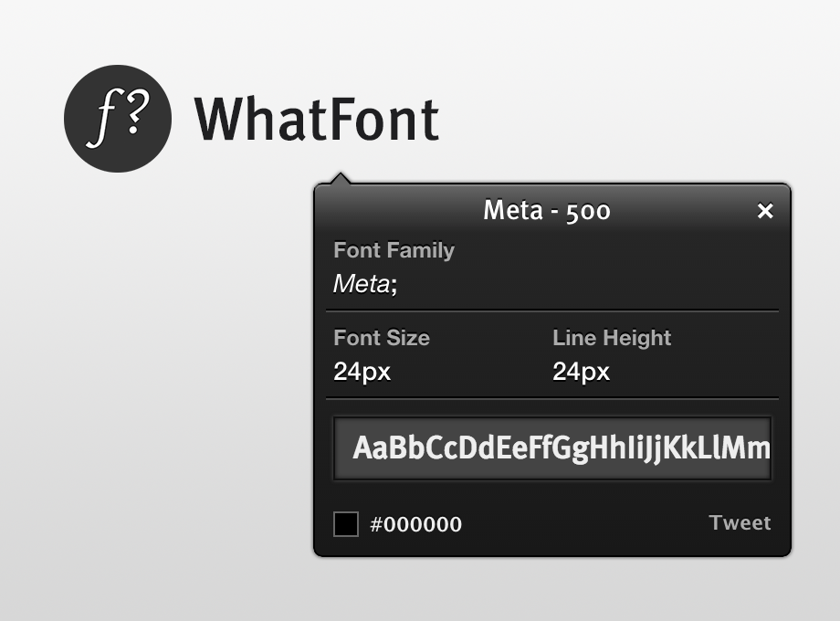 WhatFont Preview image 1