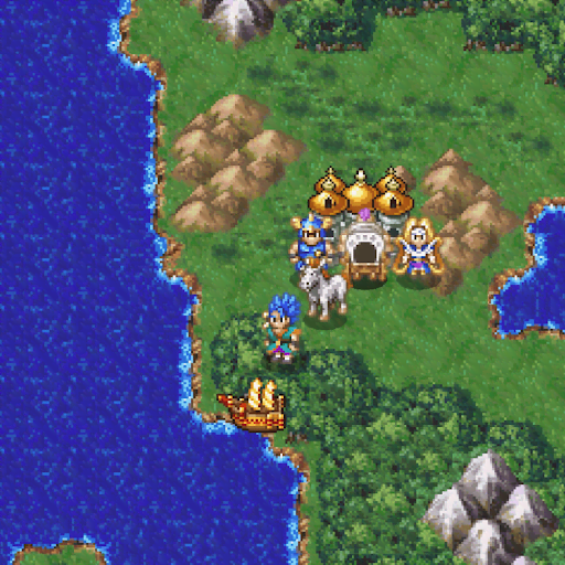 DQ6_ホルストックから船に乗る