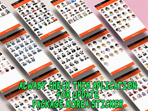 Korean Sticker KPop WASticker for WhatsApp