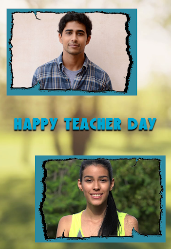 Teachers Day Photo Frame Collage Maker
