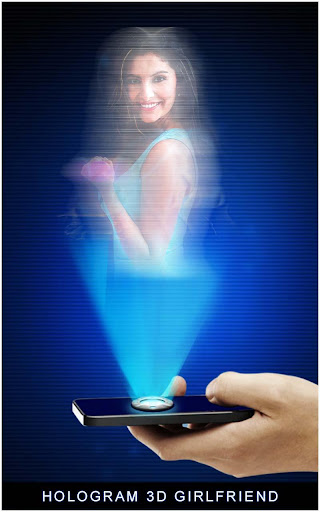 Hologram 3D Girlfriend Prank