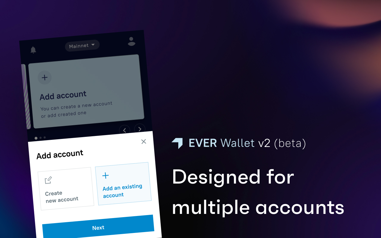 EVER Wallet beta Preview image 1