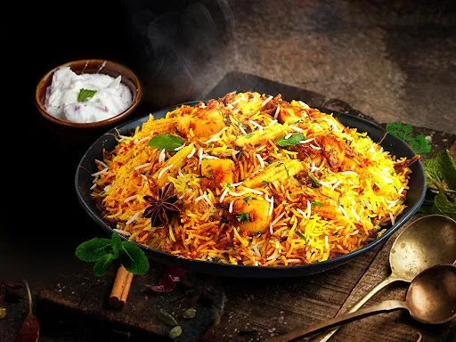 Ustaadi Hyderabadi Veg Biryani [Serves 1]