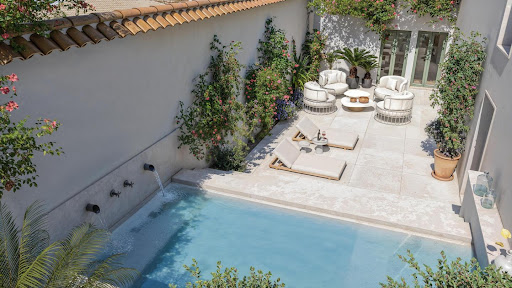 Apartment with terrace and pool 2