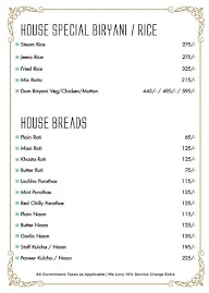 The Art House Cafe menu 8